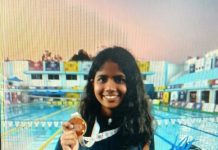 राष्ट्रीय तैराक तन्वी धुर्वे ने किए CBSE दसवीं में 92% अंक हासिल